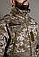 Куртка демісезонна тактична Soft shell М14 піксель Куртка військова MILIGUS "Patriot" камуфляжна, фото 5