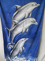 Гарні рушники з дельфінами.