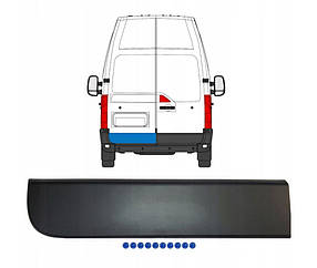 Renault Master III (від 2010-) молдинг обшивка задніх лівих дверей, 908510003R Рено Мастер 3