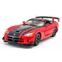 Автомодель - Dodge Viper SRT10 ACR (асорті оранж-черн металік, черв-черн металік, 1:24) 18-22114