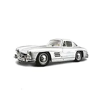 Автомодель - Mercedes-Benz 300 SL (1954) (ассорти красный, серебристый, 1:24) 18-22023