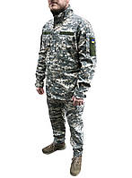 Военная форма ЗСУ пиксель акупат ACU Рип Стоп, пиксельный камуфляжный костюм зсу полевой по ГОСТу Размер 50/4