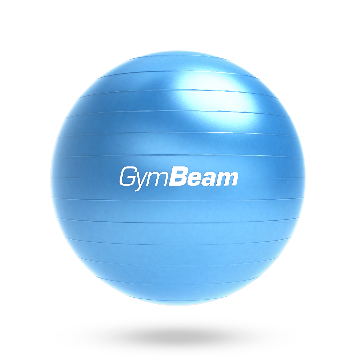 Мяч для фитнеса GymBeam FitBall 65 см Глянцевый голубой - фото 1 - id-p1788137416