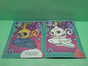 Перо БРЕНД Shimmer & Shine Розфарбуй за зразком (блакитна), фото 5