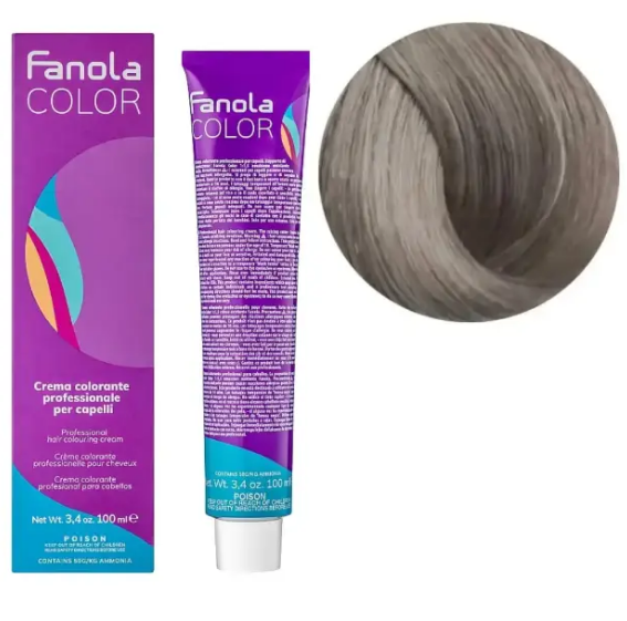Крем-фарба для волосся Fanola №10/1 Blonde platinum ash 100 мл, фото 1