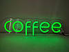 Вивіска Coffee RGB неонова світлодіодна led neon різнобарвна 485х140мм з пультом, фото 6