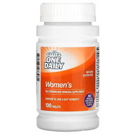 21st Century One Daily мультивітамінна та мультимінеральна добавка для жінок 100 таблеток