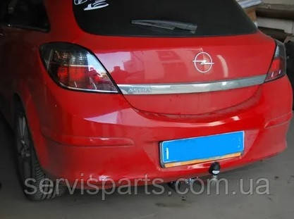 Фаркоп знімний гак на Opel Astra H 2004-2014 (хетчбек) без підрізу бампера, фото 2