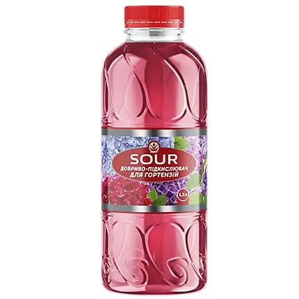 Добриво Зростання-SOUR (Соур), 1,2 л — підкислювач для гортензій, Кіссон, фото 1