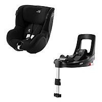 Автокрісло Britax Römer DUALFIX iSENS (Space Black) з платформою FLEX BASE iSENSE