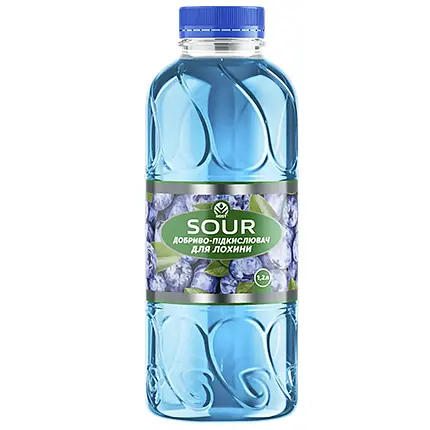 Добриво Зростання-SOUR (Соур), 1,2 л — підкислювач для лохини, Кіссон, фото 1