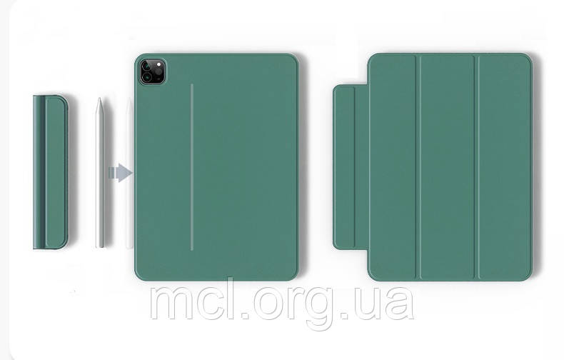 Магнітний чохол iPad Pro 11 2020/2021/2022 (Темно-зелений), фото 1