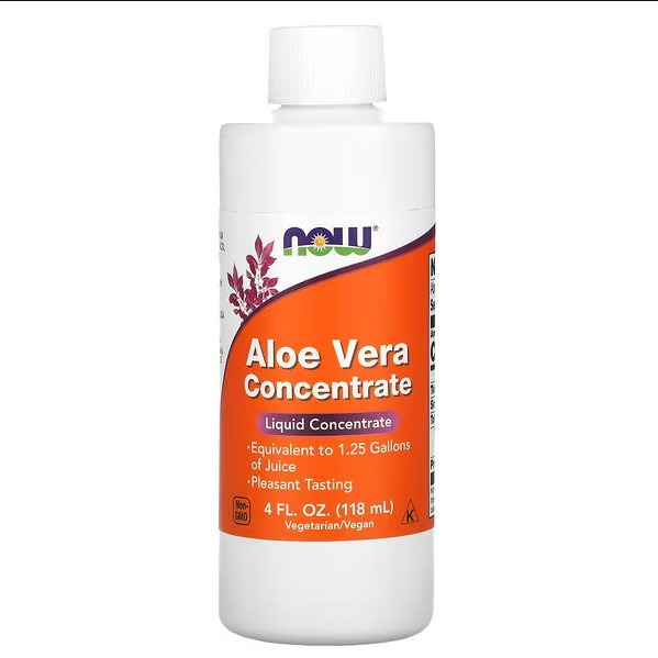 Концентрат алое вера (Aloe Vera Concentrate) NOW Foods 118 мл