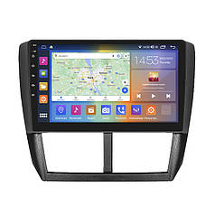 Штатна магнітола Lesko для Subaru Impreza III 2007-2011 IPS 9" 2/32 Gb CarPlay 4G Wi-Fi GPS Prime