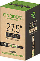 Камера ONRIDE 27.5"x1.75-2.15" FV 48