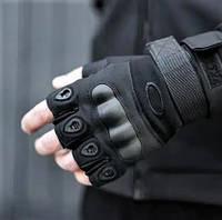 Армейские штурмовые перчатки TTX Combat без пальцев XL , черные