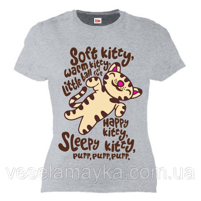 Футболка "Soft kitty з "Теорія великого вибуху", фото 1