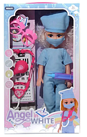 Кукла большая доктор (комплект маленький врач) игровой набор для девочек