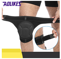 Наколінники AOLIKES захисні для волейболу та інших видів спорту 2 шт. M чорний 03322