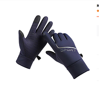 Рукавички JINBOSEN водовідштовхувальні сенсорні світловідбивні L синій 03734