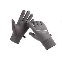 Рукавички JINBOSEN водовідштовхувальні сенсорні світловідбивні L сірий 03735