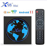 Андроїд ТБ приставка X98 Mini 4/32 - Smart Tv box Новинка 2023 года! Оновлена