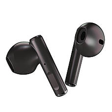 Навушники вкладиші безпровідні з мікрофоном ERGO BS-740 Bluetooth в кейсі Чорний (6819313), фото 6