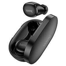 Навушники вакуумні безпровідні з мікрофоном Hoco EW11 TWS Bluetooth в кейсі Чорний (38462), фото 5