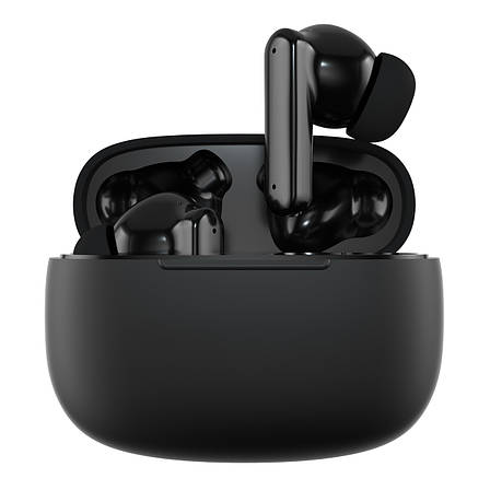 Навушники вакуумні безпровідні з мікрофоном ERGO BS-730 Bluetooth в кейсі Чорний (6819300), фото 1