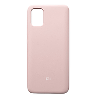 Чохол Silicone Case Premium для Xiaomi Mi 10 Lite Pink Sand
