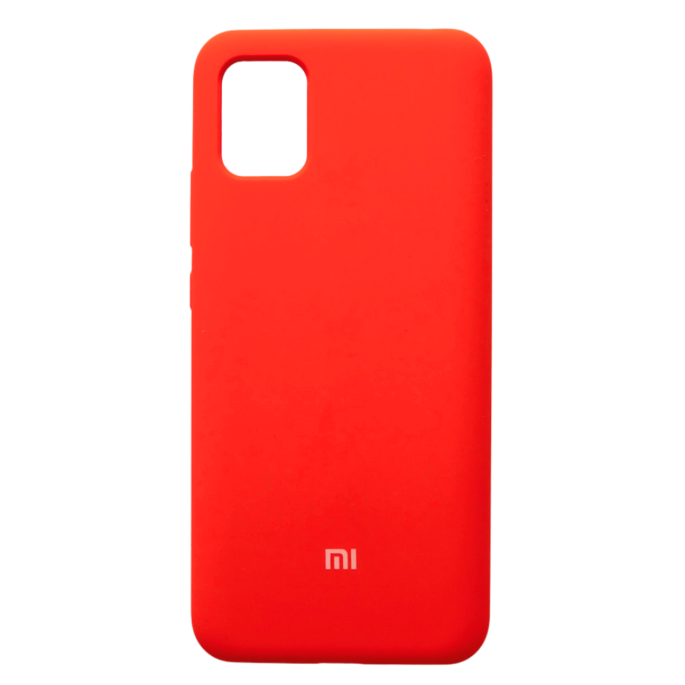 Чохол Silicone Case Premium для Xiaomi Mi 10 Lite Red - фото 1 - id-p1583875935