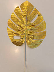 Штучний лист золото 20*24 см