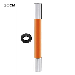 Гнучкий подовжувач для крана 30 см, подовжувальна труба для змішувача оранжевого кольору Код 66-0001