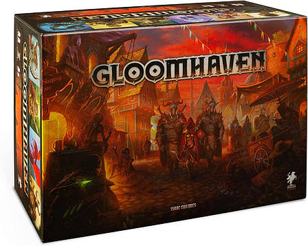 Найкраща настільна гра Gloomhaven. Похмура гавань (Мрачная Гавань, Марна Гавань, Похмура гавань), фото 1