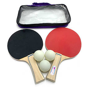 Набір для настільного тенісу "VITOR" Newt NE-VT-5 (2 ракетки, 3 кульки), Toyman
