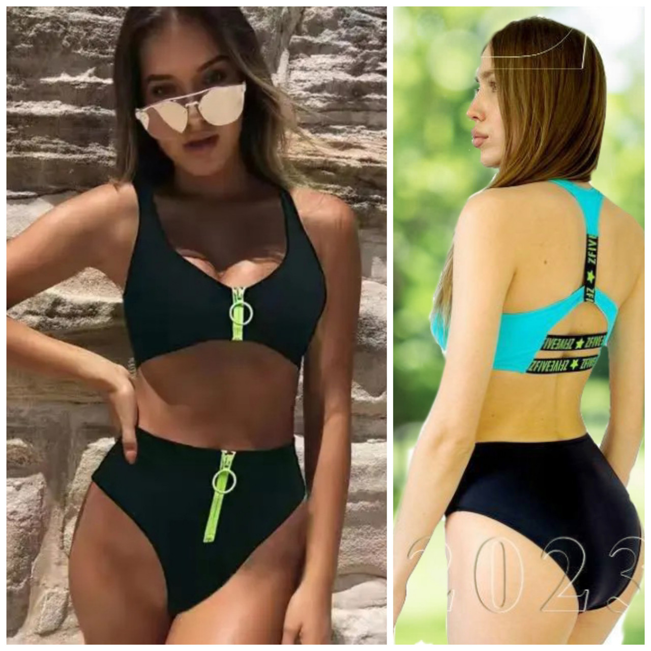 Купальник раздельный Z.Five 86250 Виола черный(В НАЛИЧИИ ТОЛЬКО 42 44 46 48 50 УКР р-ры)