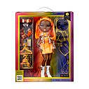 Лялька Рейнбоу Хай Мішель Ст. Чарльз Rainbow High Michelle - Orange Fashion Doll 583127, фото 3