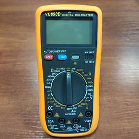 Цифровий Професійний мультиметр VC890D тестер вольтметр