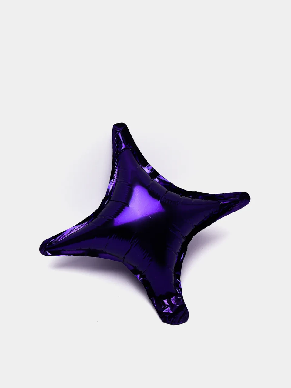 Фольгована кулька міні фігура чотирьохкутна зірка 10 дюймів, фото 1
