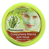 Натуральная маска для лица со Спирулиной Seaweed 100 мл Darawadee (8853131100086)
