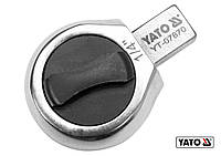Головка динамометричного ключа YATO : 9-12 мм, квадрат- 1/4" (DW)