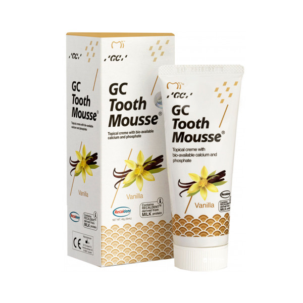 Крем для реміналізації GC Tooth Mousse - 35 г, ваніль