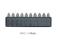 Насадка викруткова VOREL : PZ2 x 25 мм. CrV. 10 (Шт/Уп.) [25/100] (DW)