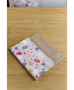 Набір вафельних рушників Писанка бузкова 45х55 см