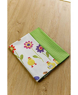 Набір вафельних рушників Писанка веселка 45х55 см