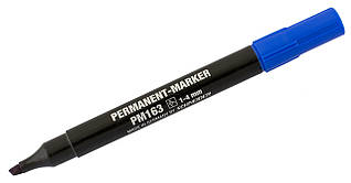Маркер перманентний SCHNEIDER MAXX 163 1-4 мм синій