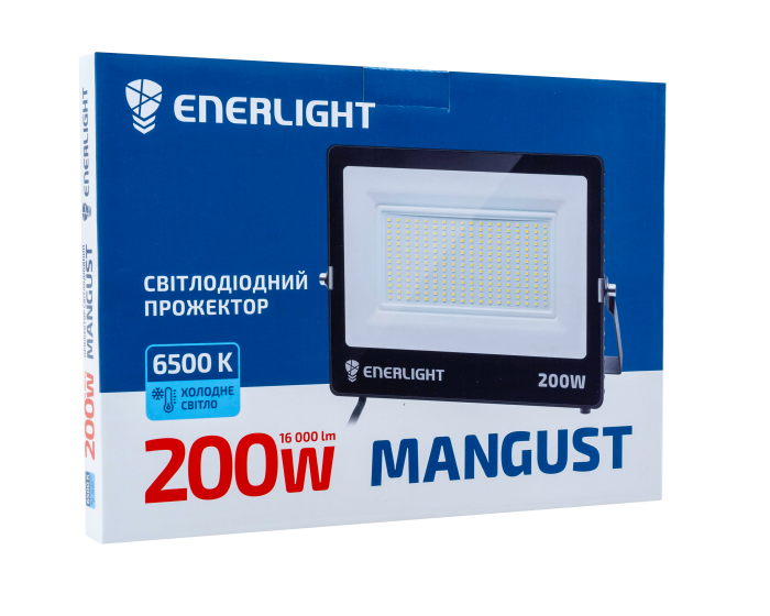 Прожектор светлодиодный ENERLIGHT MANGUST 200Вт 6500K - фото 5 - id-p1788296757