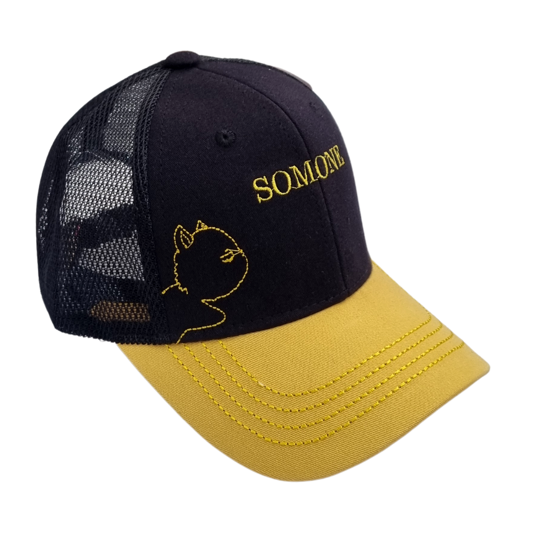 Бейсболка SOMONE сітка чорний