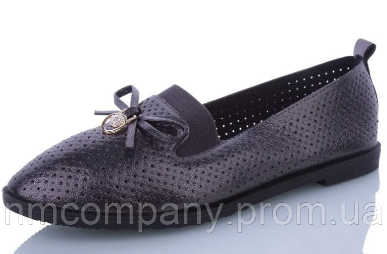 Купить Женские шикарные летние туфли перфарированные,черные батал ...