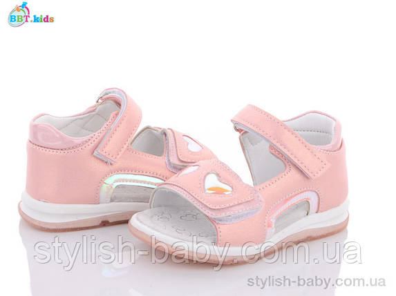 Дитяче літнє взуття гуртом. Дитячі босоніжки 2023 бренда BBT Kids для дівчаток (рр. з 23 по 28), фото 1